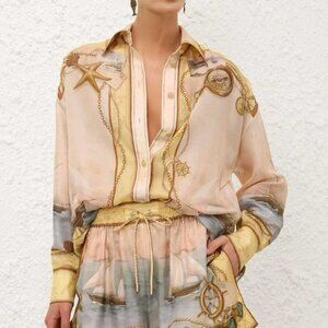 Zimmerman Cuffed Sleeve shirt and pants set.